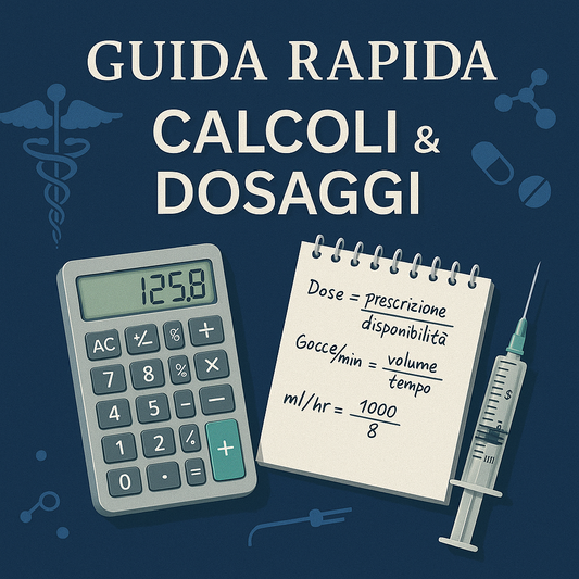 Guida Pratica ai Calcoli e Dosaggi dei Farmaci 💊 (PDF)